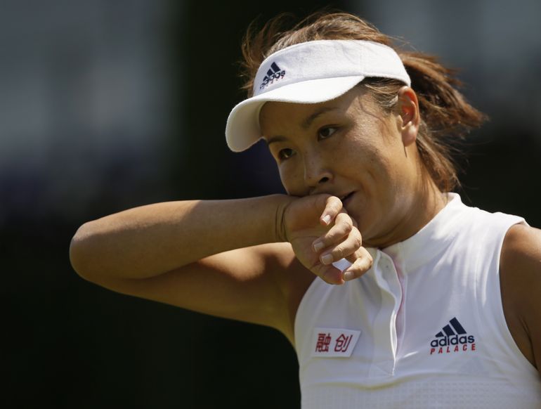 Publican fotos de tenista china desaparecida en internet