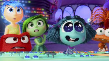 Esta imagen difundida por Disney/Pixar muestra una escena de la película animada Inside Out 2. (Disney/Pixar vía AP)