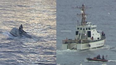 guardacostas recuperan cadaver frente a las costas de florida mientras continuan buscando a 38 personas desaparecidas en el mar
