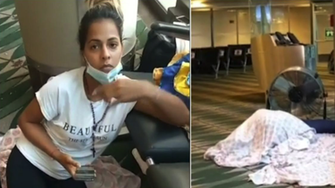 una pareja de cubanos lleva 17 dias varada en un aeropuerto de costa rica