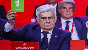 pedro rocha, presidente interino de la rfef tras la suspension de la fifa a luis rubiales