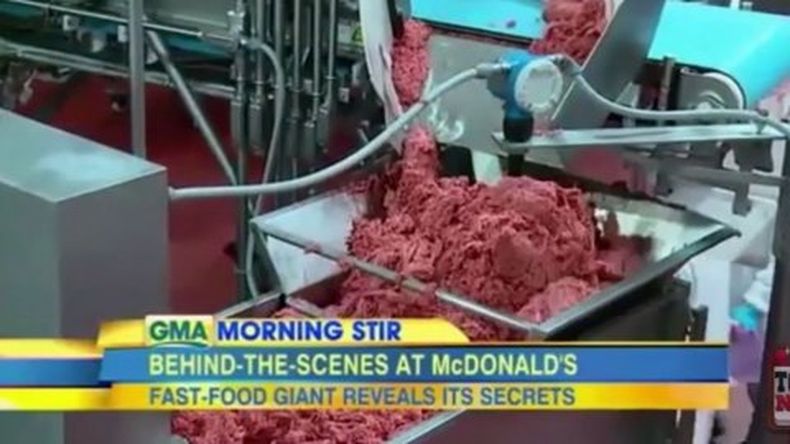 En un intento por disipar los rumores sobre la utilización de insumos poco naturales, la cadena de comidas rápidas abrió las puertas de sus plantas de producción