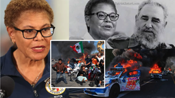el pasado pro-castro de la alcaldesa de los angeles resurge en redes en medio de protestas violentas