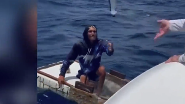 las desgarradoras imagenes de un balsero cubano encontrado cerca de key biscayne tras 10 dias a la deriva