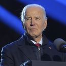 El presidente Joe Biden durante la ceremonia de encendido del árbol de Navidad de la Casa Blanca, el jueves 5 de diciembre de 2024, en Washington. (AP Foto/Jacquelyn Martin)