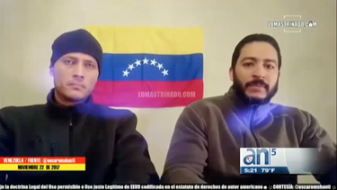 reaparece el piloto de helicoptero que disparo contra el supremo en venezuela