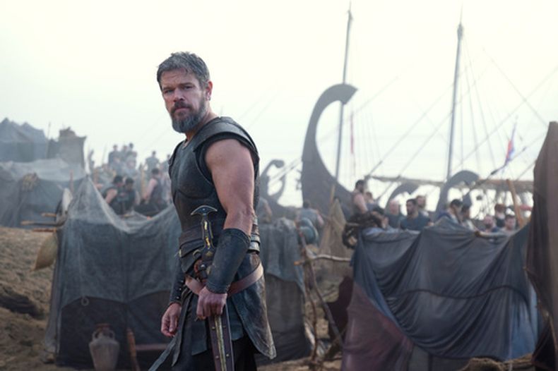 Esta imagen, difundida por Universal Pictures, muestra a Matt Damon como Odiseo en una escena de The Odyssey. (Melinda Sue Gordon/Universal Pictures via AP)