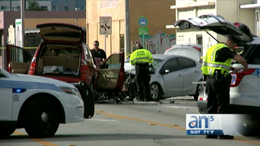 choque entre un kia y un bmw deja un muerto en el sur de miami