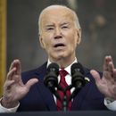 El presidente estadounidense Joe Biden en la Casa Blanca en Washington el 24 de abril del 2024. (Foto AP/Evan Vucci)