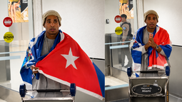 luis manuel otero alcantara llega a miami tras cinco anos de prision y un exilio forzado por el regimen cubano