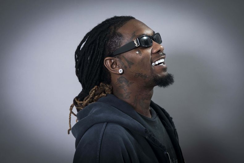 Offset posa para un retrato el martes 5 de agosto de 2025, en Nueva York. (Foto Andy Kropa/Invision/AP)