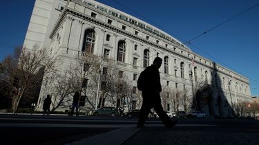 ARCHIVO - El Edificio Earl Warren, sede del Tribunal Supremo de California, en San Francisco, el 7 de enero de 2020. (Foto AP/Jeff Chiu, Archivo)