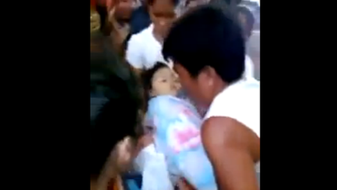 americateve | Sucedió en Filipinas. La niña había sido declarada muerta luego de varios días padeciendo fiebre muy alta