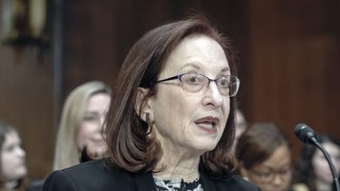 Shira Perlmutter, directora de derechos de autor de Estados Unidos, en el Congreso en Washington el 13 de noviembre del 2024. (AP foto/Mariam Zuhaib)
