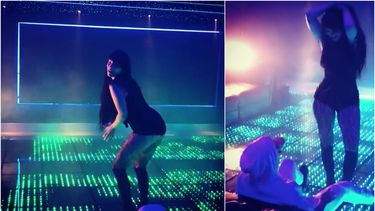 el sexy baile de dayami la musa a osmani garcia en una discoteca