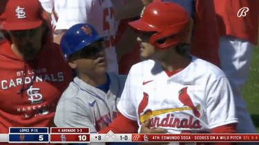 brutal pelea entre jugadores de los cardenales y los mets protagonizada por dos cubanos