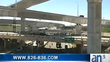 americateve | A partir del domingo 16 de febrero, los conductores que transiten en dirección oeste por la autopista SR 836 deberán asumir un nuevo patrón de tráfico