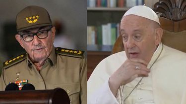 video: el papa francisco admite que tiene una relacion humana  con el dictador raul castro