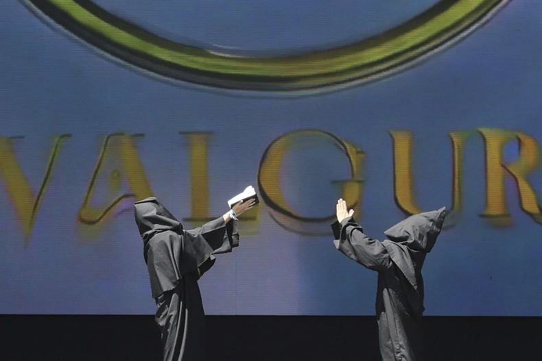 Valgur durante su presentación en el festival AXE Ceremonia en el Parque Bicentenario en la Ciudad de México el sábado 5 de abril de 2025. (Foto AP/Ginnette Riquelme)