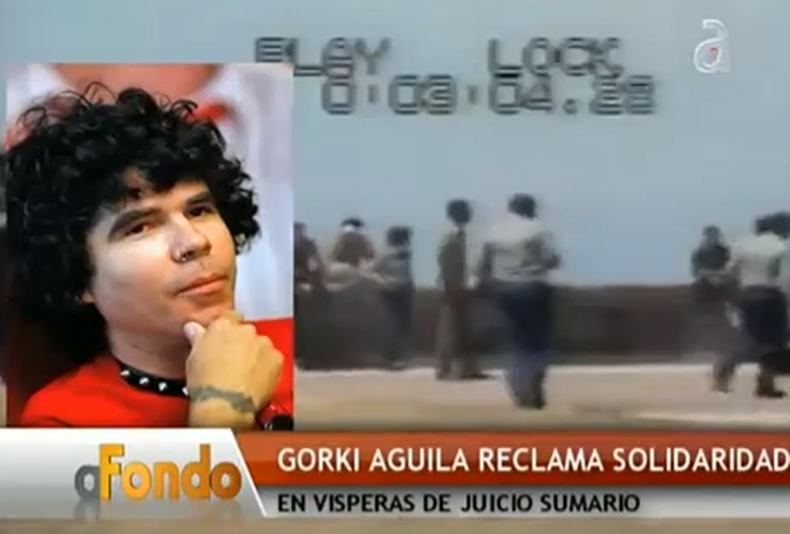El líder de la banda de punk-rock Porno para Ricardo, Gorki Águila está detenido en una estación de La Habana por posesión de un psicofármaco, confirmó a EFE su compañera sentimental, Vivian Cruz.