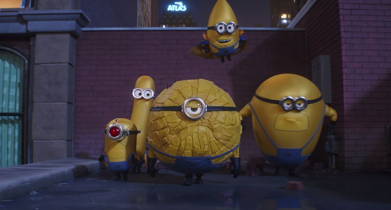 En esta imagen proporcionada por Illumination & Universal Pictures una escena de Despicable Me 4. (Illumination & Universal Pictures vía AP)