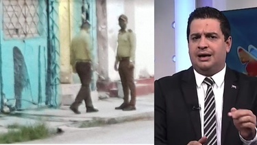 vandalizan con chapapote la casa del vocero del regimen cubano humberto lopez en matanzas