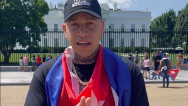 el chulo junto a cientos de cubanos viajan a washington a protestar por la libertad de cuba
