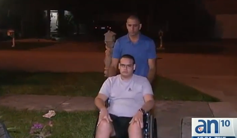 Un padre sólo tiene palabras de agradecimiento para quienes hace dos meses le ayudaron a traer a su hijo inválido de Cuba para recibir tratamiento médico.