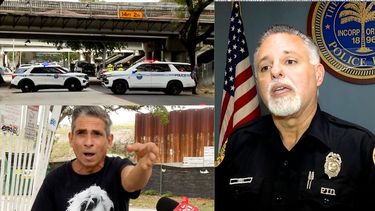 miami: tiroteo en una zona poblada de homeless deja dos heridos