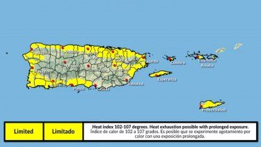 baja la intensidad del calor en la isla mientras se aproxima una nueva onda tropical