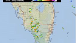 se espera mucha lluvia en la tarde del domingo para el area de miami