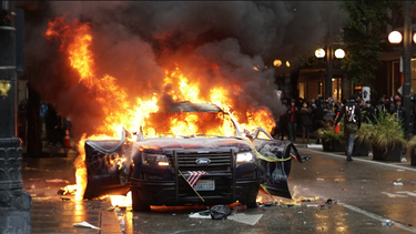 segunda noche de protestas, saqueos y  disturbios en filadelfia, pensilvania