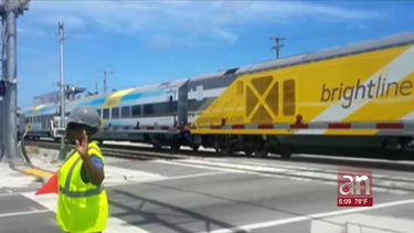 primer atropellado en 2019 por un tren de brightline