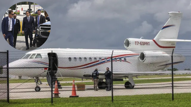 Marco Rubio lidera incautación de aeronave vinculada al régimen de Nicolás Maduro junto a autoridades de la República Dominicana