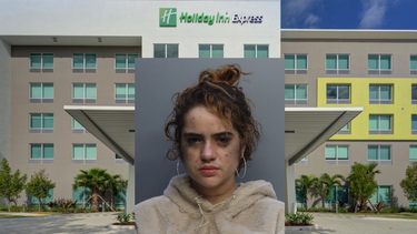 tras las rejas una mujer que junto con una banda le robo a su propio novio en un hotel del doral