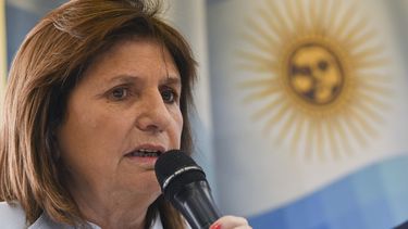 La excandidata presidencial Patricia Bullrich, que quedó tercera en las elecciones del fin de semana, da una conferencia de prensa en Buenos Aires, Argentina, el miércoles 25 de octubre de 2023. (AP Foto/Gustavo Garello)