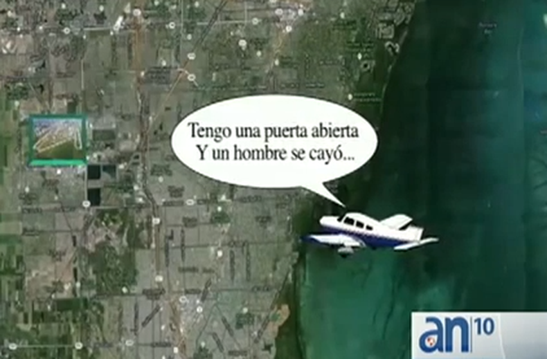Revelan la identidad del pasajero que cayó desde una avioneta frente a Key Biscayne.
