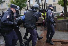 rusia reprime protestas contra movilizacion de reservistas