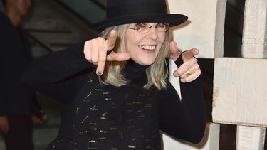 Diane Keaton llega a un evento en el Garden at the Hammer Museum en Los Ángeles el 10 de octubre del 2015. (Jordan Strauss/Invision/AP)