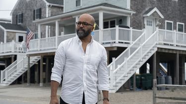 En esta imagen proporcionada por MGM, Jeffrey Wright en una escena de American Fiction. (Claire Folger/MGM-Orion vía AP)