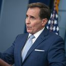 El portavoz del Consejo de Seguridad Nacional, John Kirby, hace declaraciones a la prensa en la Casa Blanca, en Washington, el miércoles 26 de julio de 2023. (AP Foto/Evan Vucci)