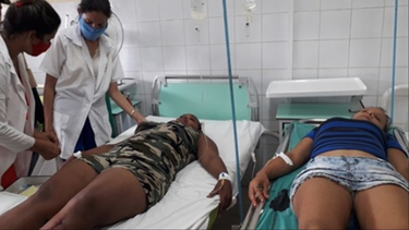 un muerto y 8 heridos en accidente de trafico en el centro de cuba