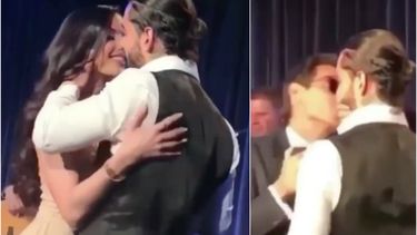 maluma se besa en el mismo escenario con su novia  la cubana ? croata, natalia barulich  y con ¡marc anthony!