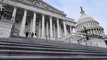 Imagen del exterior del Capitolio de Estados Unidos, el viernes 15 de noviembre de 2024, en Washington. (AP Foto/Mariam Zuhaib)