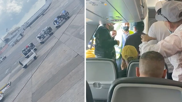 bajan a los pasajeros de un vuelo cancun-camagüey