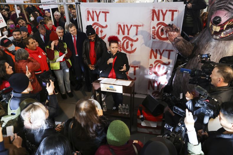 AMN-GEN NEW YORK TIMES-HUELGA