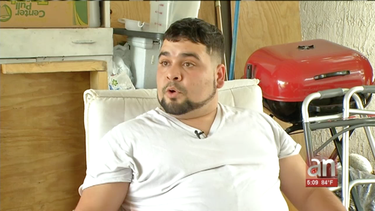 intentaron robar en su apartamento, se defendio y para colmo cayo desde un segundo piso
