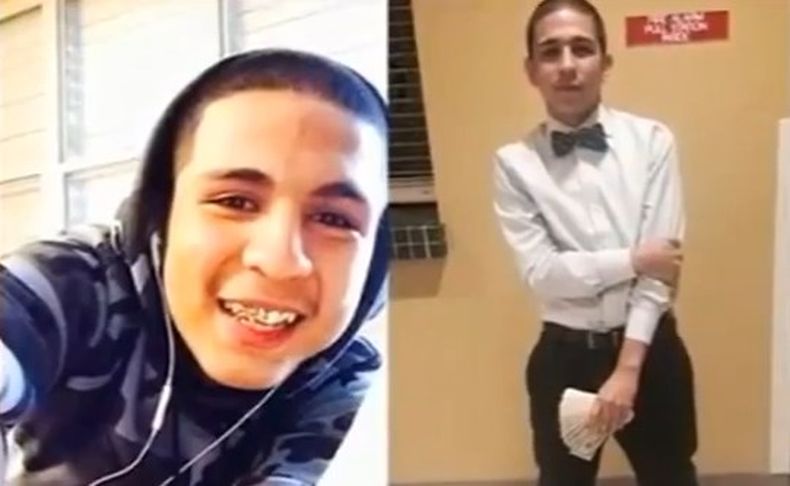Amigos del joven asesinado en la Pequeña Habana este fin asistieron hoy al colegio vestidos de negro y con auriculares. Se cree que el motivo del crimen habría sido precisamente para robarle sus audífonos.