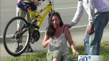 conductor no respeto una senal de pare y provoco accidente multiple en hialeah