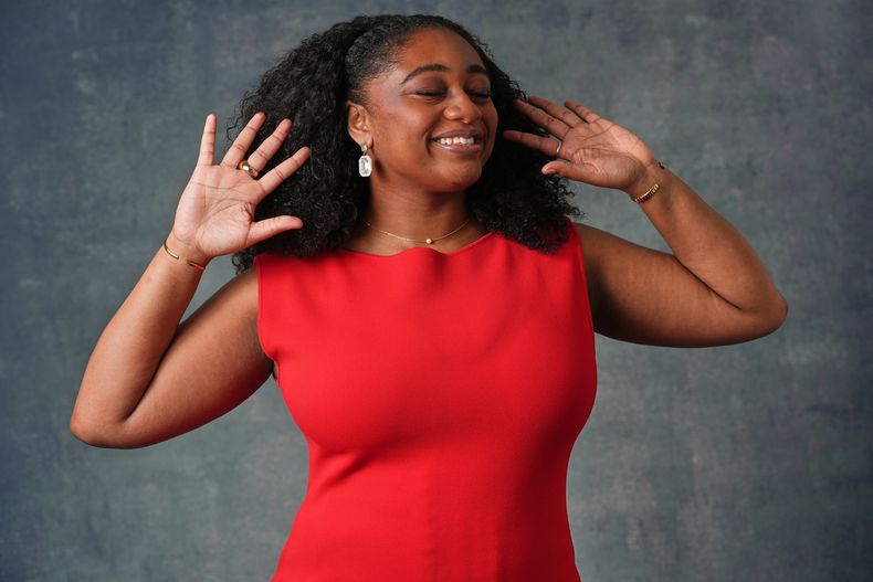 Samara Joy posa para un retrato en Los Ángeles el jueves 25 de septiembre de 2025. (Foto AP/Marcio Jose Sanchez)